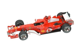 Bouwpakket 1:43 | Tameo TMK350 | Ferrari F2004M 2005 - R.Barrichello - M.Schumacher
