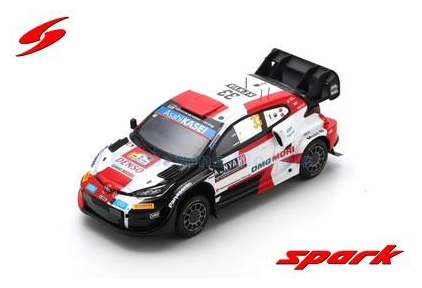 Modelauto 1:43 | Spark S6708 | Toyota Gazoo Racing Yaris GR Rally1 WRC 2022 #33 - E.Evans - S.Martin
