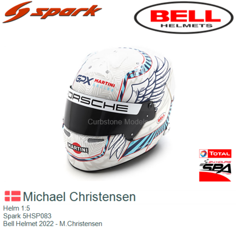 Helm 1:5 | Spark 5HSP083 | Bell Helmet 2022 - M.Christensen