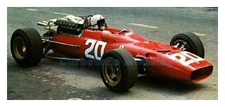 Bouwpakket 1:43 | Tameo TMK419 | Scuderia Ferrari 312 F1-67 1967 #20 - L.Bandini - C.Amon