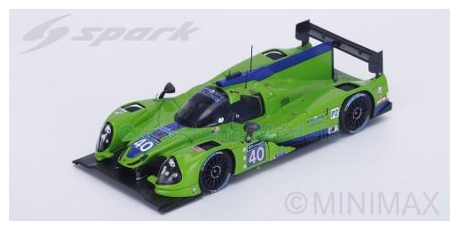 Modelauto 1:43 | Spark S5122 | Onroak Ligier JS P2 Nissan | Krohn Racing 2016 #40 - T.Krohn - J.Barbosa - N.Jönsson