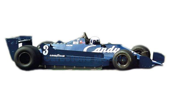 Bouwpakket 1:43 | Tameo MTG001 | Tyrrell F1 009 Ford 1979 #3 - 4 - J.Jarier - D.Pironi