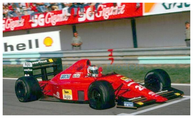 Modelauto 1:43 | Tameo SLK130 | Scuderia Ferrari F1-89 1989 #28 - G.Berger - N.Mansell