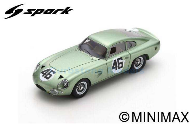Modelauto 1:43 | Spark S3688 | Aston Martin DP214 1963 #46 - R.Salvadori