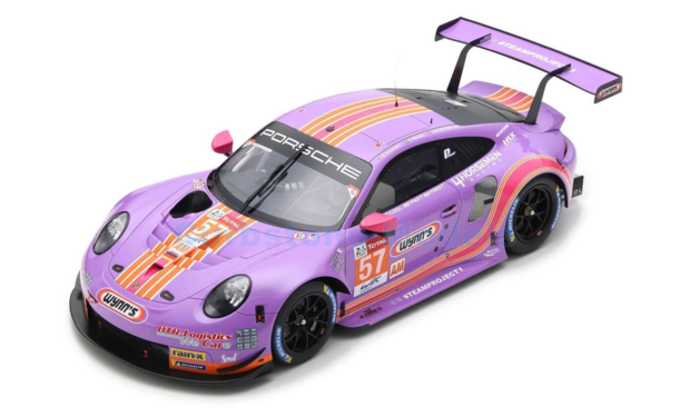 Modelauto 1:12 | Spark 12S027 | Porsche 911 RSR LMGTE-AM | Team Project 1 2020 #57 - J.Bleekemolen - F.Fraga - B.Keating