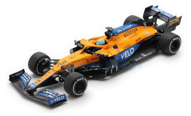 Modelauto 1:18 | Spark 18S602 | McLaren F1 MCL35M 2021 #3 - D.Ricciardo