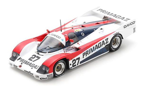 Modelauto 1:43 | Spark S9879 | Porsche 962C 1990 #27 - J.Lassig - O.Altenbach - P.Yver