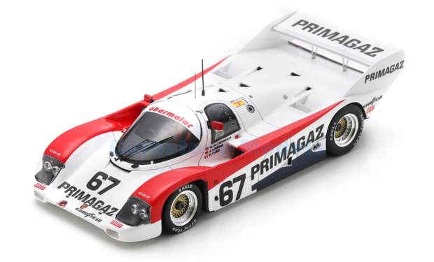 Modelauto 1:43 | Spark S9892 | Porsche 962C 1992 #16 - J.Lassig - O.Altenbach - P.Yver