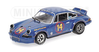Modelauto 1:43 | Minichamps 430736914 | Holbert Porsche + Audi 911 Carrera RSR 2.8 1973 #14 - A.Holbert
