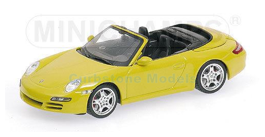 Modelauto 1:43 | Minichamps 400063031 | Porsche 911 Carrera S Geel 2005