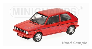 Modelauto 1:43 | Minichamps 400055170 | Volkswagen Golf GTI Rood 1983