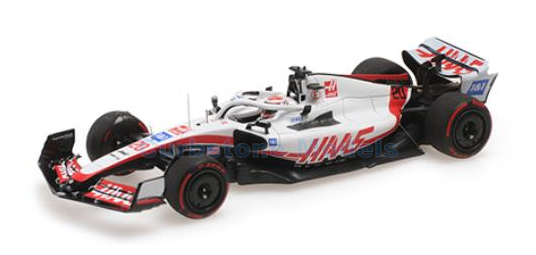 Modelauto 1:43 | Minichamps 417220120 | Haas F1 VF-22 2022 #20 - K.Magnussen