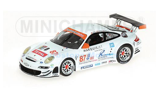 Modelauto 1:43 | Minichamps 400087887 | Porsche 911 GT3-RSR | Farnbacher Loles Motorsport 2008 #76 - D.Werner - M.Basseng - B.M