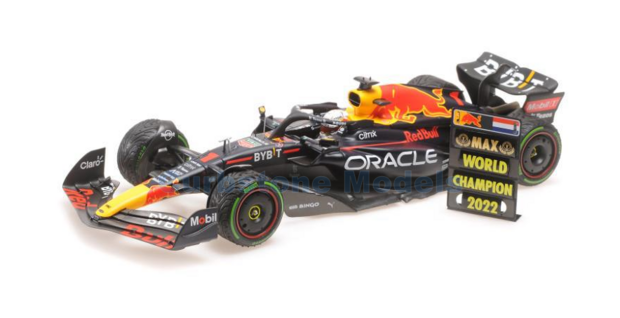 Modelauto 1:18 | Minichamps 110221801 | Oracle Red Bull Racing RB18 RBPT 2022 #1 - M.Verstappen