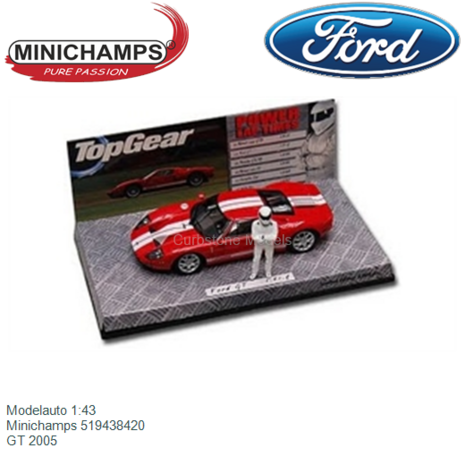 Modelauto 1:43 | Minichamps 519438420 |  GT 2005
