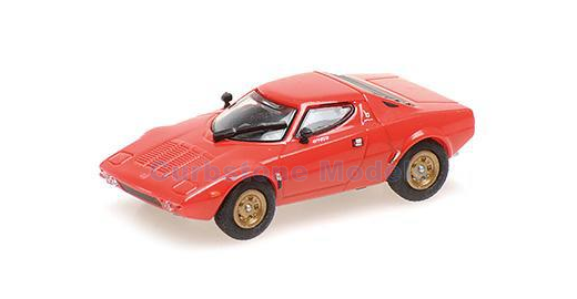 Modelauto 1:87 | Minichamps 870125022 | Lancia Stratos Rood 1974