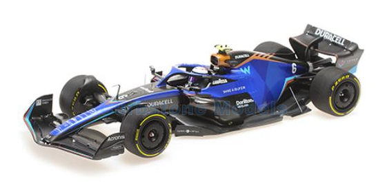 Modelauto 1:18 | Minichamps 117220506 | Williams FW44 | Wiliams Racing 2022 #06 - N.Latifi
