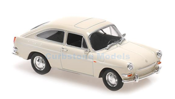 Modelauto 1:43 | Minichamps 940055320 | Volkswagen 1600 TL Cream 1966