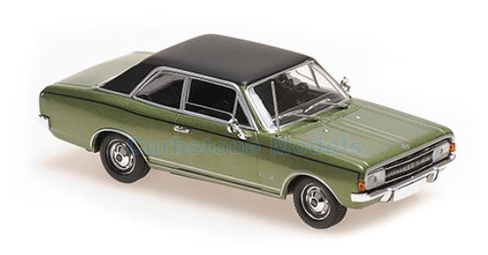 Modelauto 1:43 | Minichamps 940046160 | Opel Commodore A Groen metallic 1970