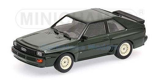 Modelauto 1:87 | Minichamps 870014122 | Audi Quattro Sport Green 1984