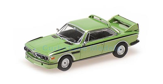 Modelauto 1:87 | Minichamps 870020120 | BMW 3.0 CSL Green Metallic 1973