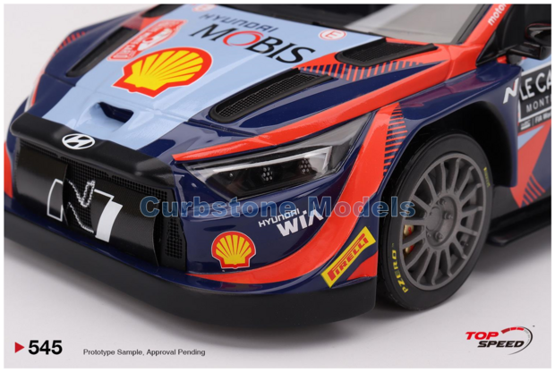 1:18 | Top Speed TS0545 | Shell Mobis Hyundai i20 RALLY1 WRC 2023 #11 - T.Neuville - M.Wydaeghe