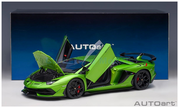 Modelauto 1:18 | Autoart 79178 | Lamborghini Aventador SVJ Verde Alceo 2018