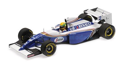 Modelauto 1:18 | Minichamps 540941822 | Williams Grand Prix Engineering FW16 Renault 1994 #2 - A.Senna