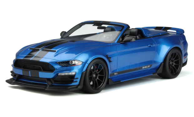 Modelauto 1:18 | GT Spirit GT398 | Ford Shelby Super Snake Speedster Blauw 2022