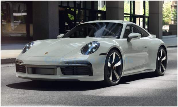 Modelauto 1:43 | Minichamps 410062002 | Porsche 911 Sport Classic Grey Metallic 2022