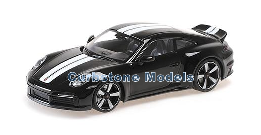 Modelauto 1:43 | Minichamps 410062000 | Porsche 911 Sport Classic Black 2022