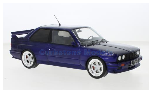 Modelauto 1:18 | IXO-Models 18CMC122.22 | BMW M3 (E30) Metallic Blue 1989