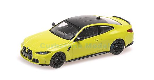 Modelauto 1:87 | Minichamps 870023020 | BMW M4 Yellow 2020