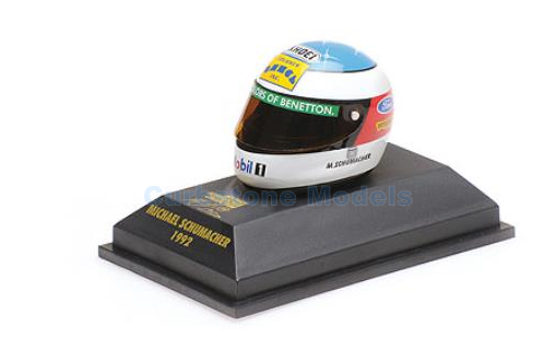 Modelauto 1:10 | Minichamps 510389219 | Helm 1ST WIN 1992 - M.Schumacher