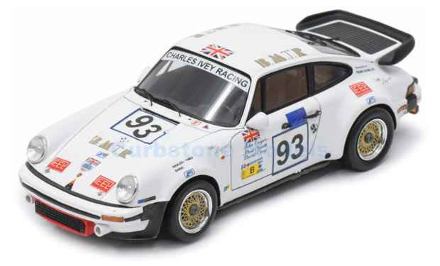 Modelauto 1:43 | Spark S9852 | Porsche 930 3.3L Turbo | Charles Ivey Racing 1983 #93 - J.Cooper - P.Smith - D.Ovey 