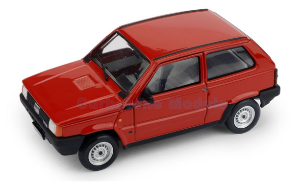 Modelauto 1:43 | Brumm R611-07 | Fiat Panda Rosso Corsa 1986