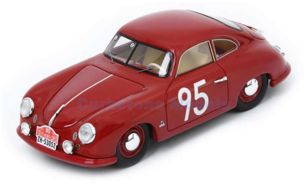 Modelauto 1:43 | Spark S6134 | Porsche 356 1954 #95 - S.Schild - H.Bjornestad