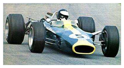 Modelauto 1:18 | Spark 18S588 | Lotus 49 1967 #5 - J.Clark