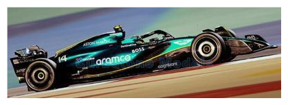 Modelauto 1:43 | Spark S9529 | Aston Martin Aramco F1 Team AMR24 2024 #14 - F.Alonso