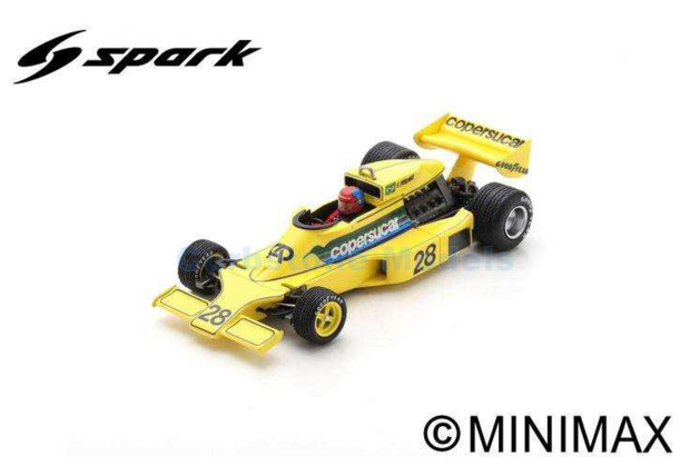 Modelauto 1:43 | Spark S2760 | Copersucar F5 1977 #28 - E.Fittipaldi