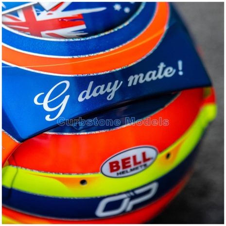 Helm 1:5 | Spark 5HF108 | Bell Helmet | McLaren F1 Team 2023 #81 - O.Piastri