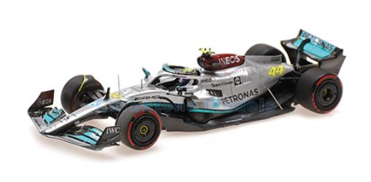 Modelauto 1:43 | Minichamps 417222144 | Mercedes AMG Petronas Formula One Team W13 E-Performance 2022 #44 - L.Hamilton