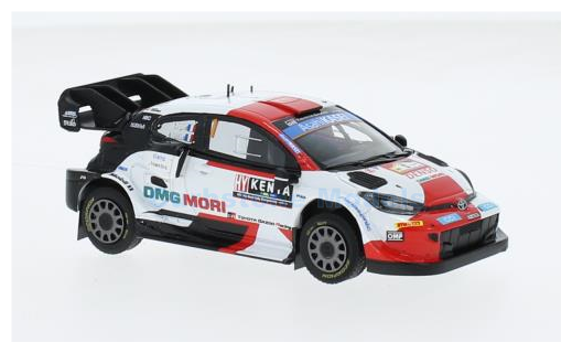 Modelauto 1:43 | IXO-Models RAM857.22 | Toyota Yaris GR Rally1 2022 #1 - S.Ogier - B.Veillas