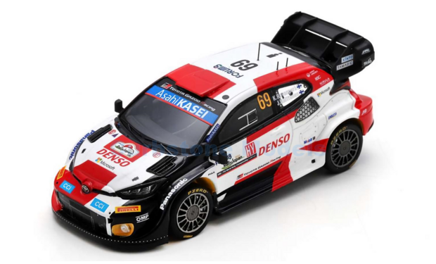 1:43 | Spark S6733 | Toyota Gazoo Racing GT Yaris Rally1 Hybrid WRC 2023 #69 - K.Rovanperä - J.Halttunen