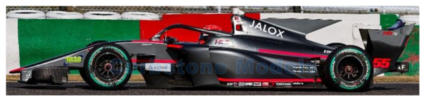 Modelauto 1:43 | Spark SFJ041 | Dallara SF23 Honda | Ponos Nakajima Racing 2024 #55 - N.Matsushita