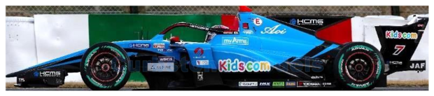 Modelauto 1:43 | Spark SFJ027 | Dallara SF23 Toyota | Kids Com Team KCMG 2024 #7 - K.Kobayashi