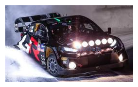 Modelauto 1:43 | Spark S6866 | Toyota Gazoo Yaris GR Bybrid Rally1 2024 #37 - L.Bertelli - S.Scattolin