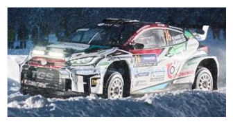Modelauto 1:43 | Spark S6872 | Toyota Yaris GR Rally2 2024 #26 - M.Heikkila - K.Temonen