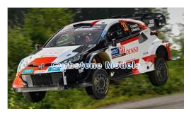 1:43 | Spark S6736 | Toyota Gazoo Racing GT Yaris Rally1 Hybrid WRC 2023 #33 - E.Evans - S.Martin