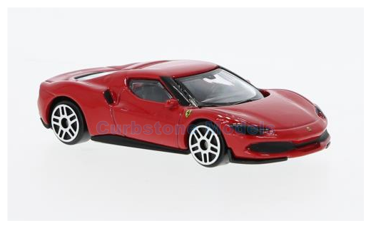 Modelauto 1:64 | Bburago 18-56022RED | Ferrari 296 GTB Red